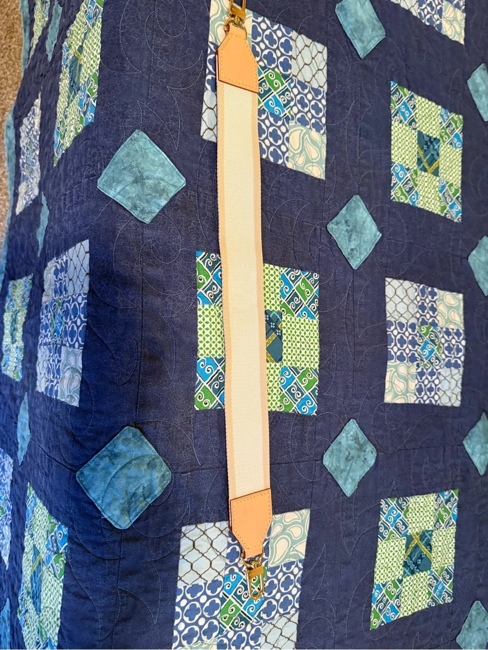 Brand New Louis Vuitton Vivacite Bag Cloth shoulder Strap